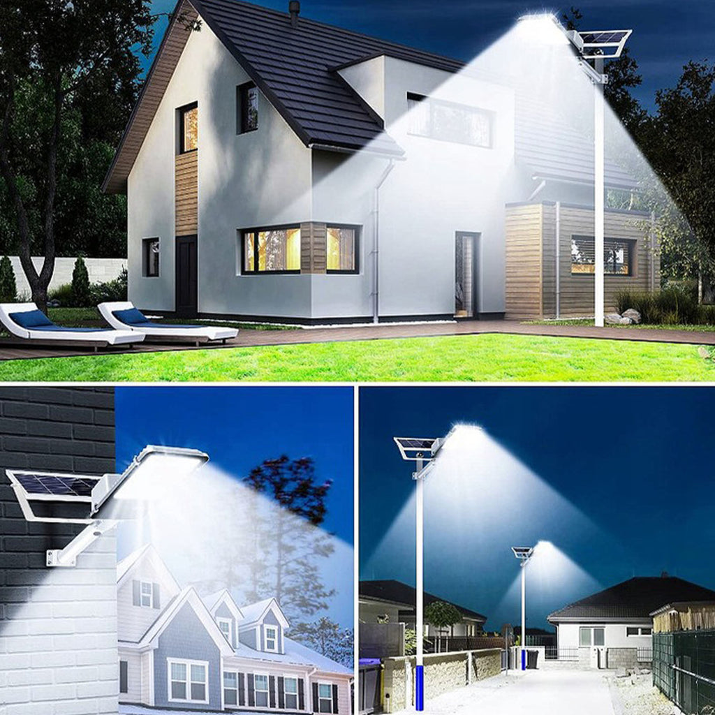 Zmogljiva solarna svetilka, senzor mraka, daljinsko upravljanje, Vögler Professional 1500W